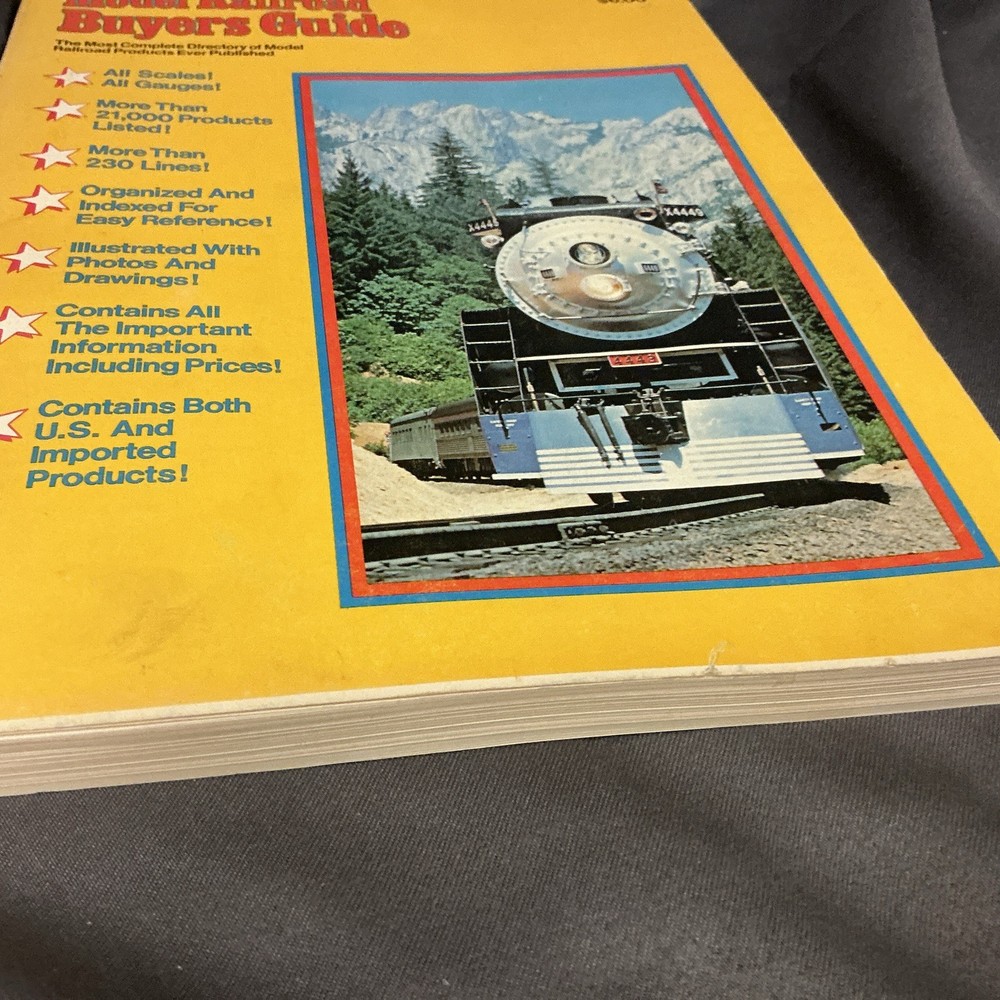 MODEL RAILROAD BUYERS GUIDE 1976 FIRST EDITION