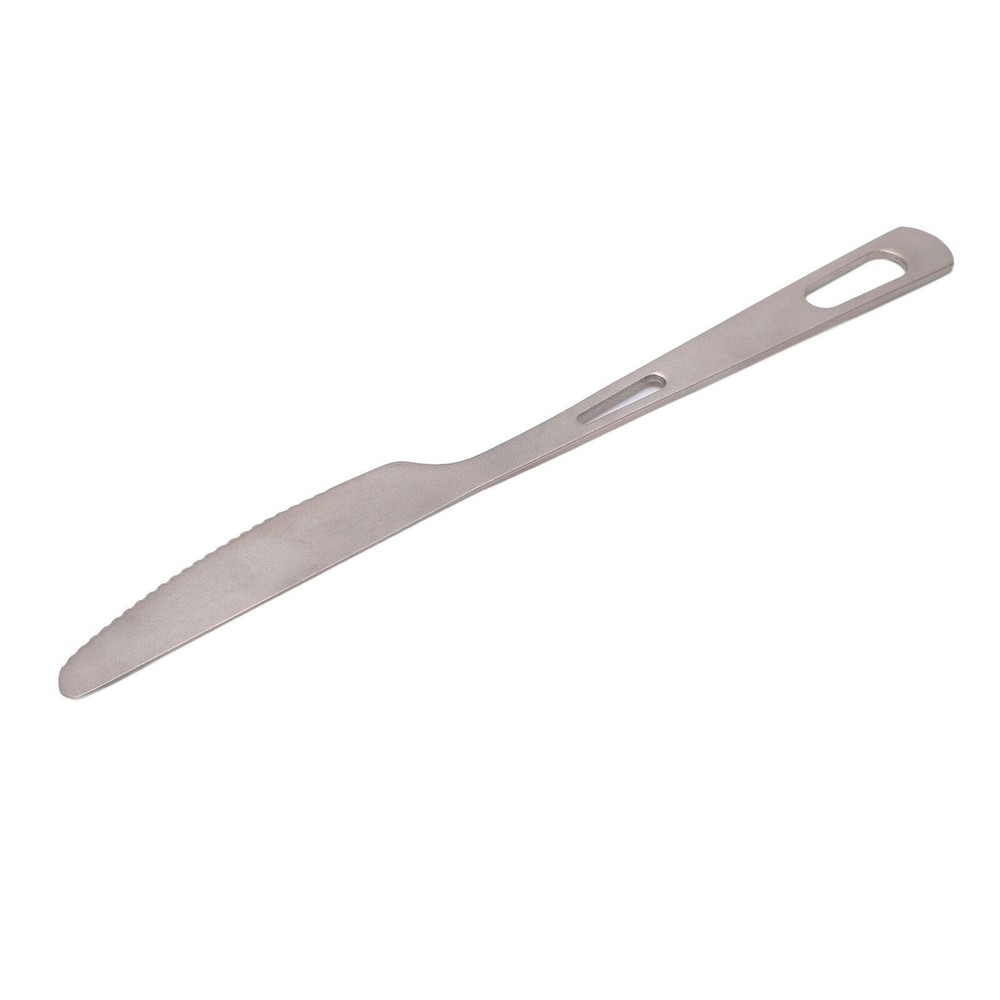 Titanium Utensils Outdoor Camping Tableware Portable Flatware prep Backpacking .