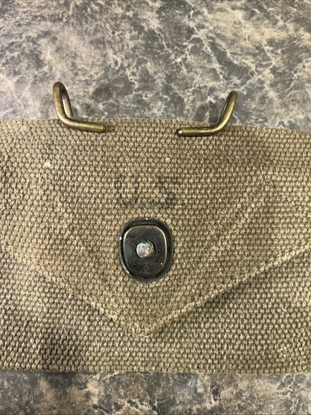 ORIGINAL WWII US ARMY INFANTRY M1942?FIRST AID BANDAGE CARRY POUCH ONLY VINTAGE