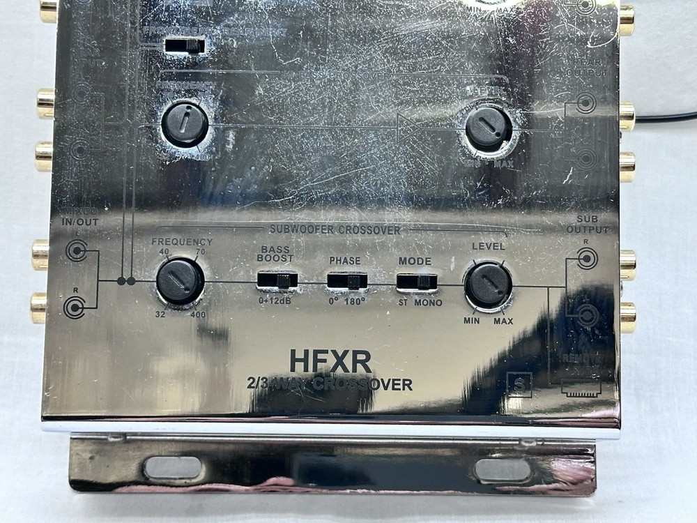 Hifonics HFXR 2-way / 3-way Active Crossover