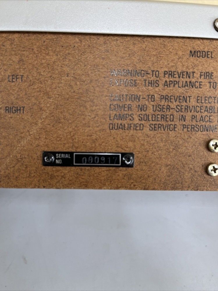 BSR EX-100 Stereo Frequency Equalizer - GREAT CONDITIONS *Read*