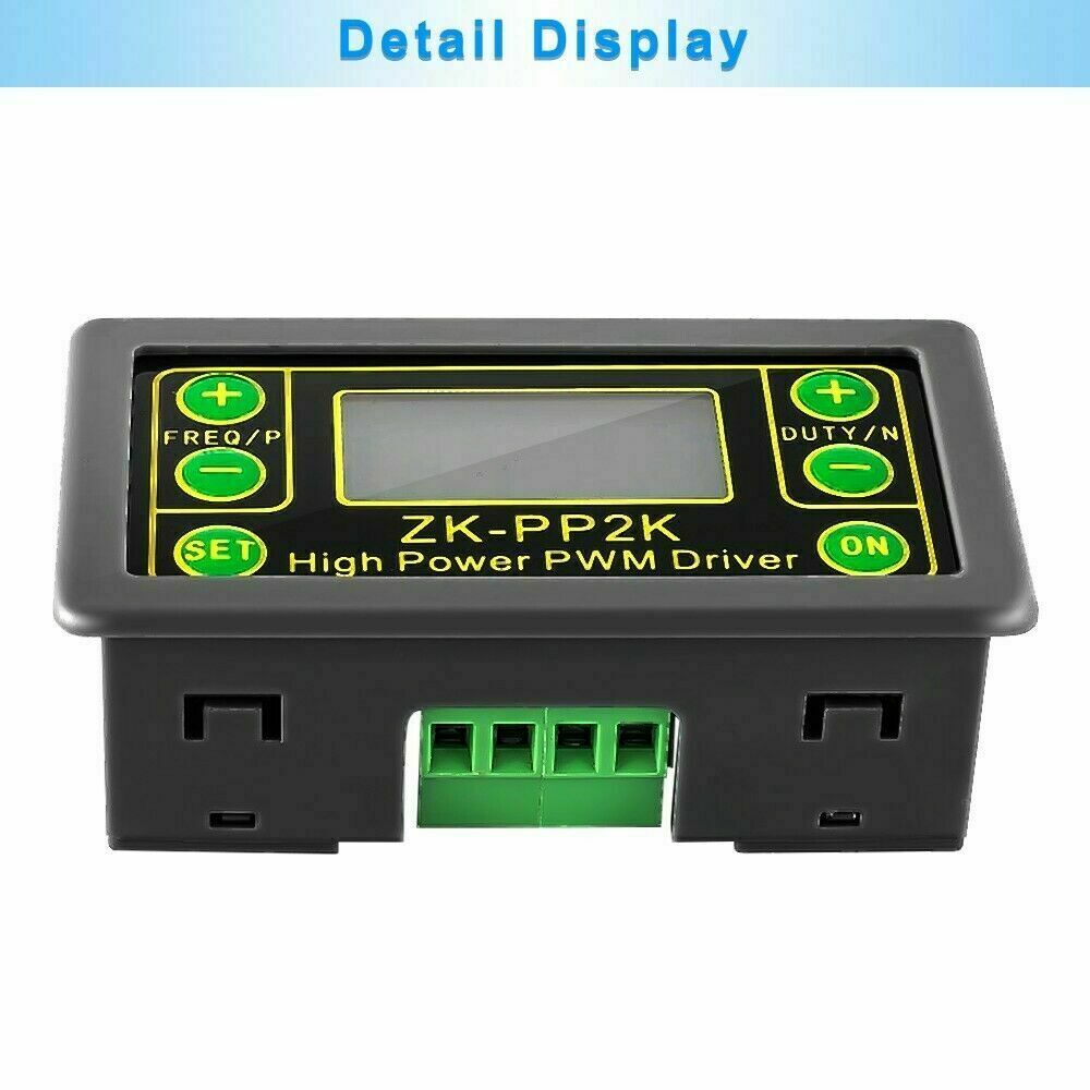 High Power PWM & Pulse Signal Generator Frequency Duty Cycle Adjustable Driver