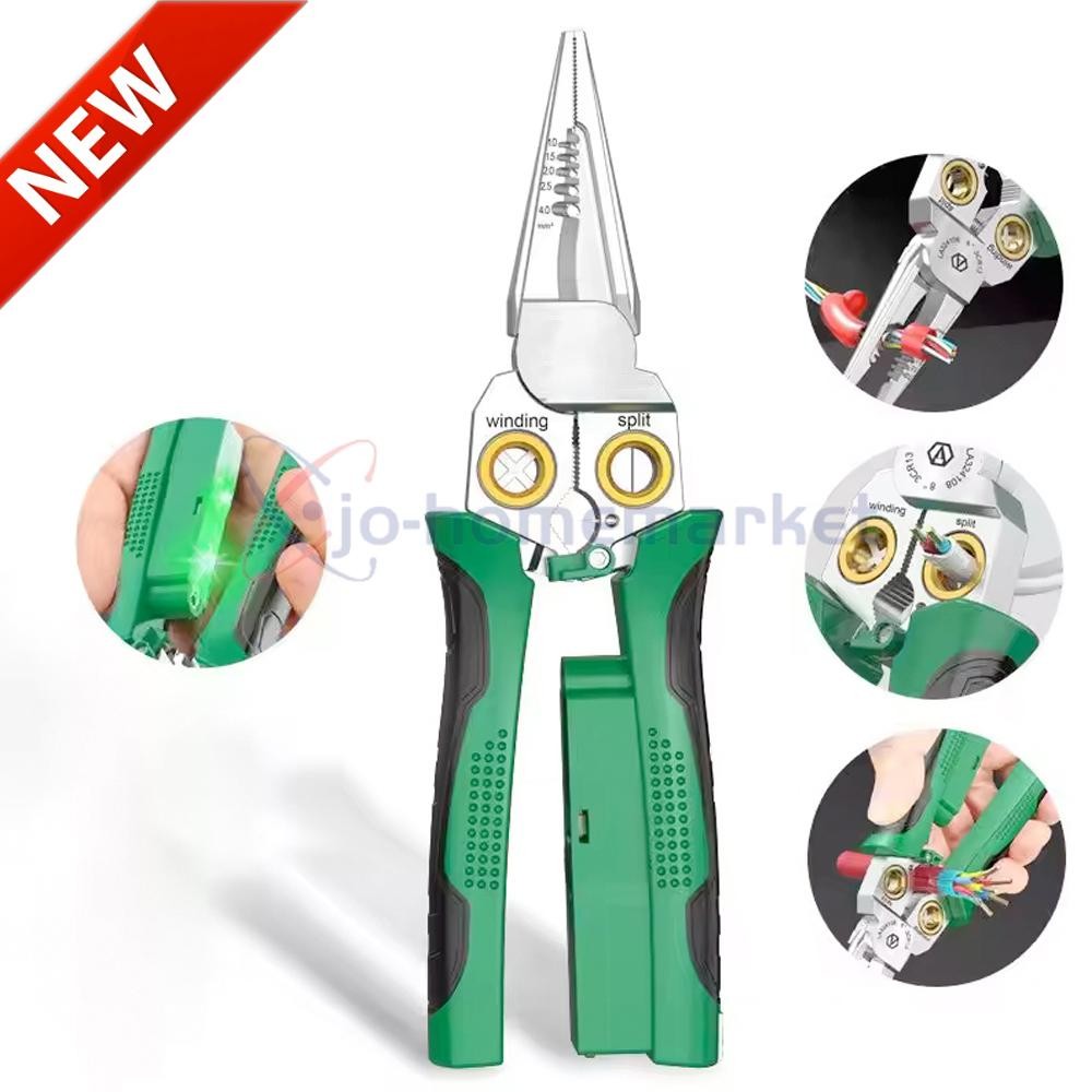 8 In 1 Wire Stripper, Wire Stripping Tool with Voltage Tester, Cable Cutters US