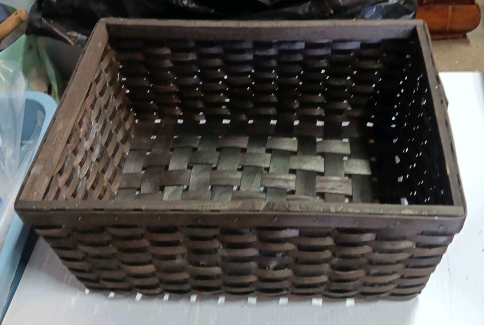 Set Of 4 Woven Wicker Baskets