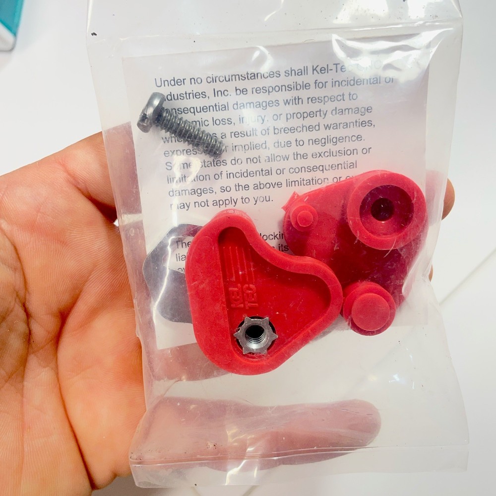 Kel Tec Red Trigger Lock Sealed In Bag New