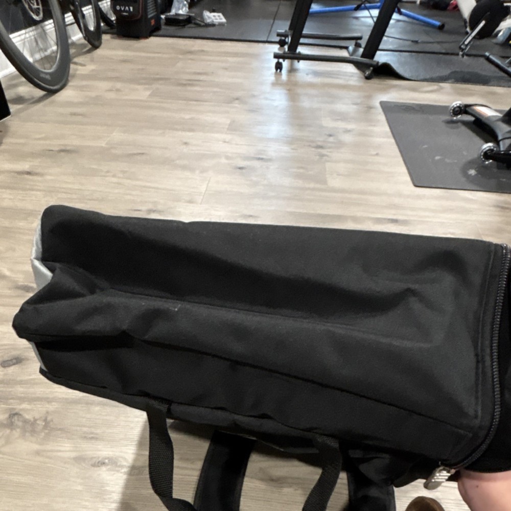 TKL Black Gray Percussion Instrument Bag Fabric Carry Handle Strap