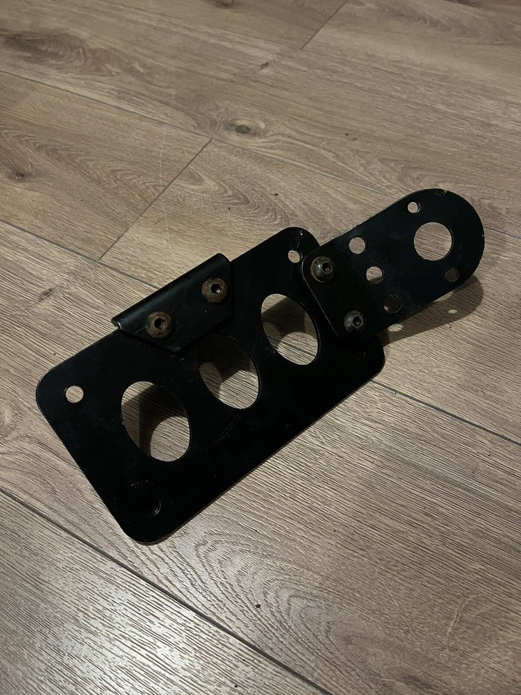 Aftermarket number plate holder