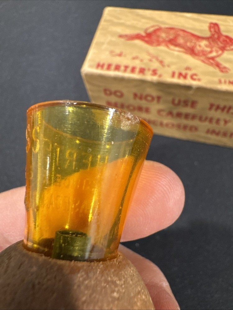 HERTER'S NO. 39 RABBIT FLUSHER MOUTH CALL WITH BOX