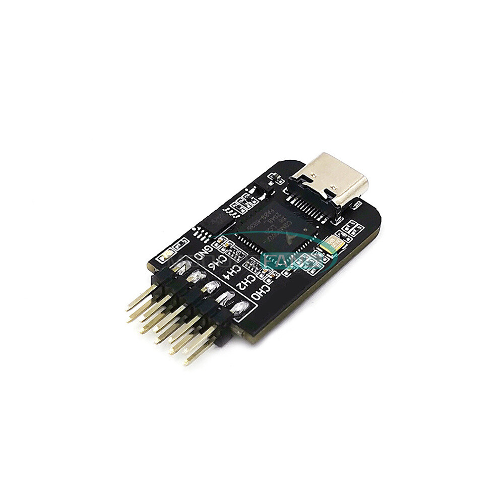 Mini Logic Analyzer Type C MCU Arm FPGA Debugging Tool 24m Sampling 8-Channels