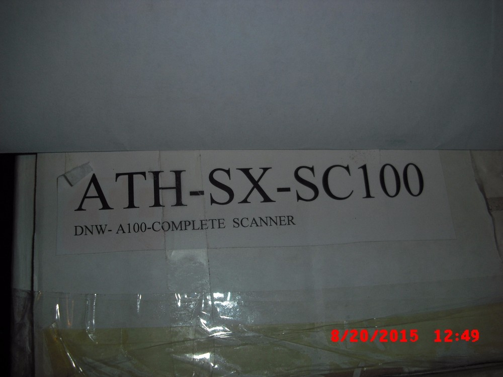 SONY record/player Tape Machine, Model Number DNW-A100 complete scanner