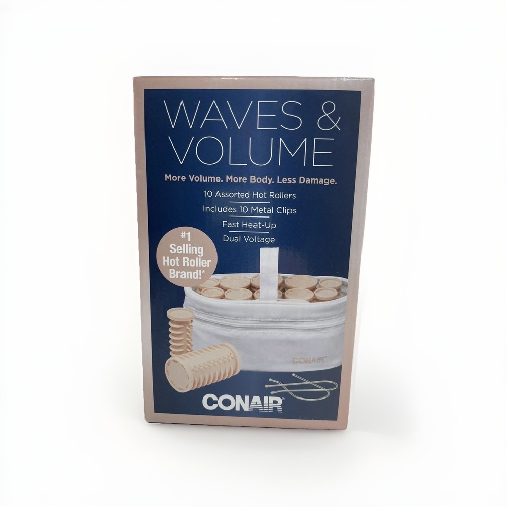 New Hot Rollers Console Waves And Volume Hot Roller Set Coonair