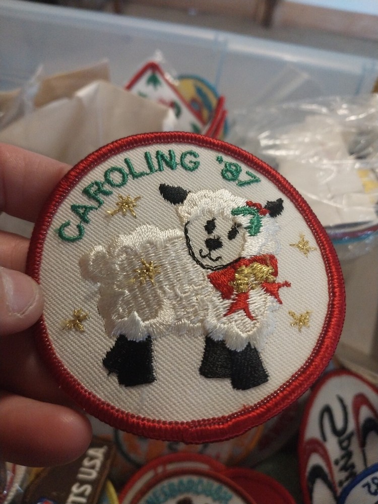 CAROLING '87 Lamb NOS Patch, 3"