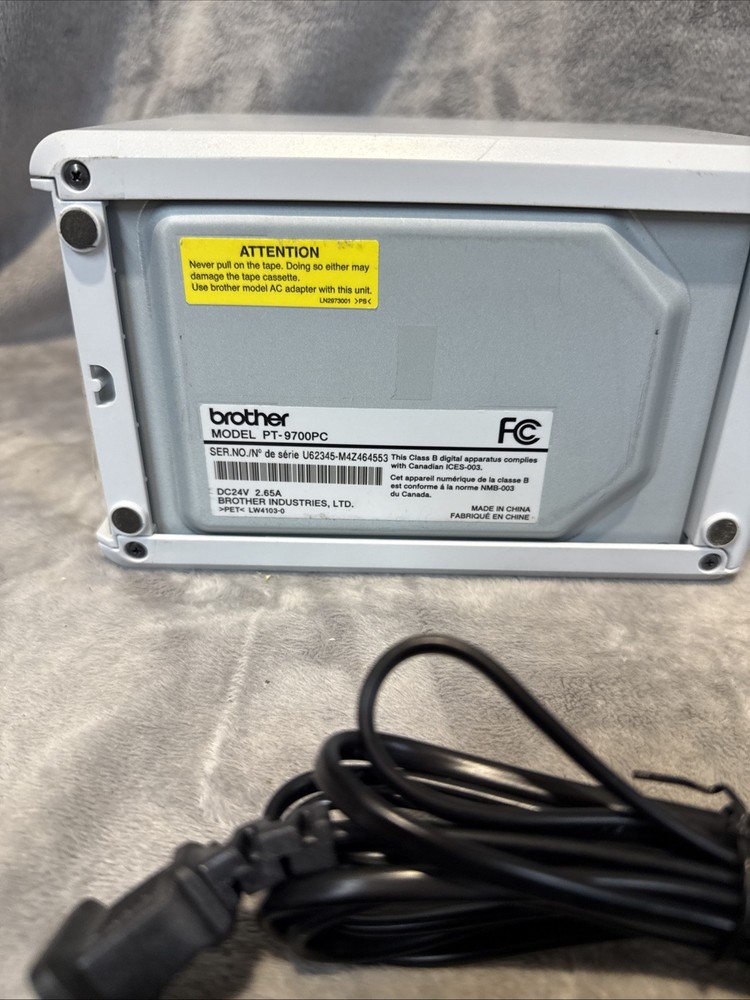 Brother PT-9700PC Label Thermal Printer Tested