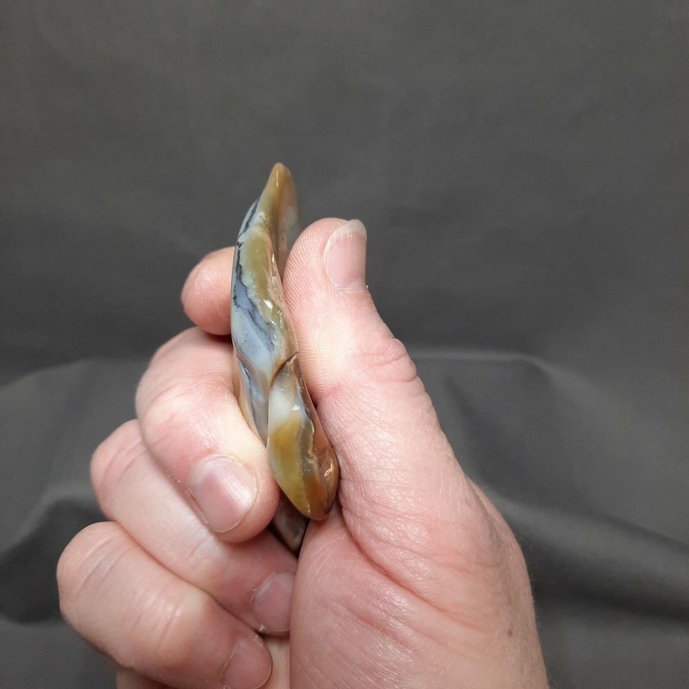 Polished Tumbled Agate Natural Worry Stone