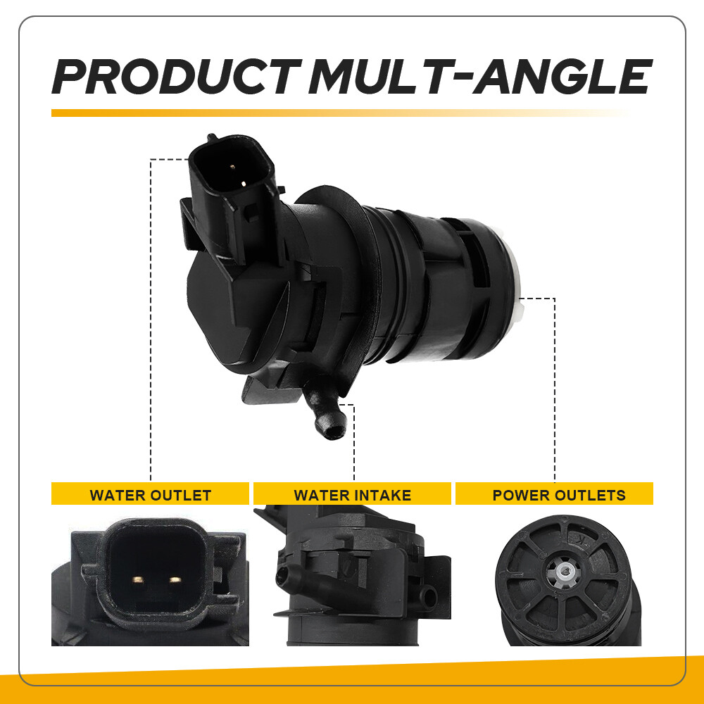 Windshield Washer Pump For Replacement 2008-2022 Dodge Challenger 05139113AA