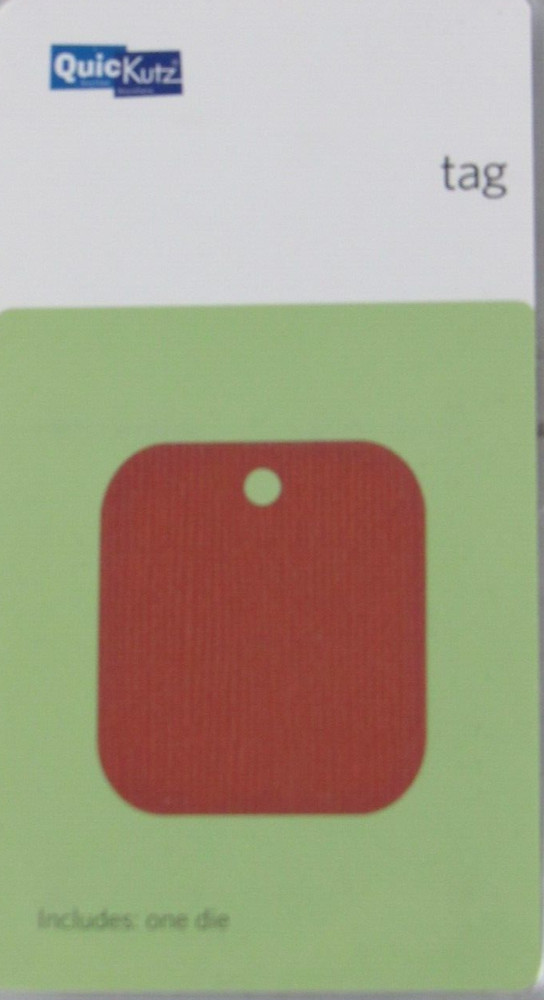 QuicKutz Tag 2x2, 1 Cutting Die Set RS-0803