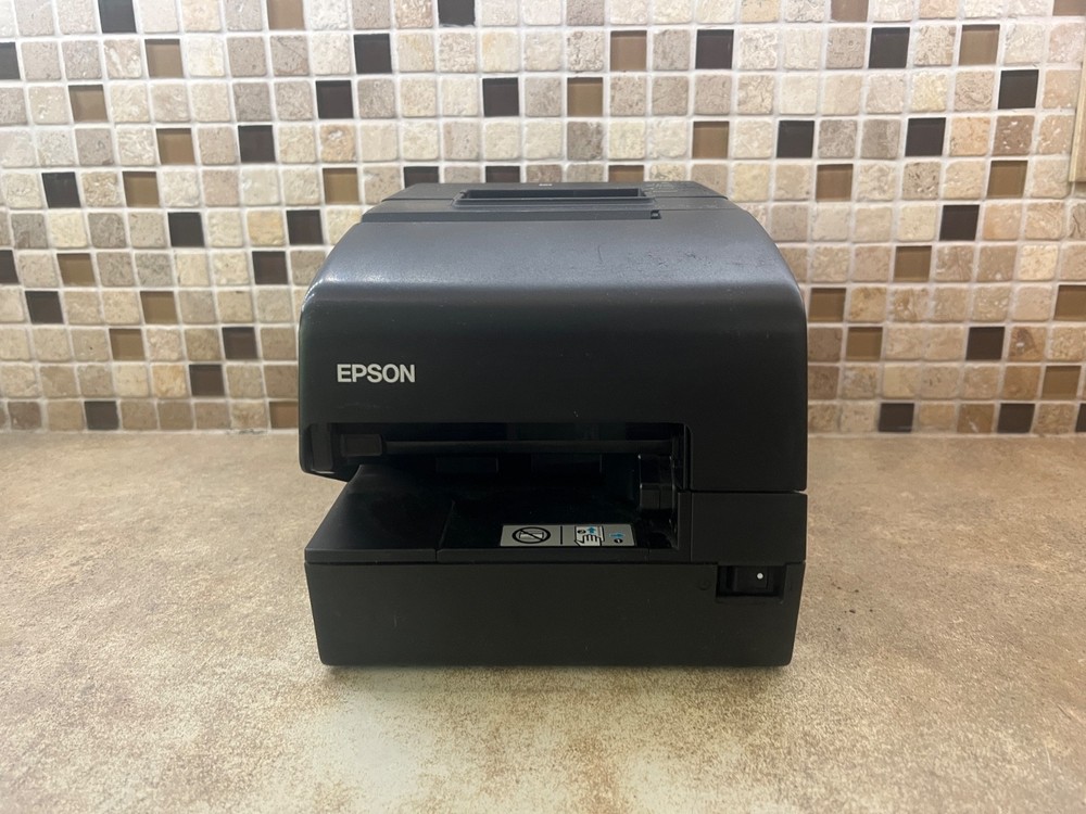Epson TM-H6000V M253B Direct Thermal Receipt Printer Check Reader
