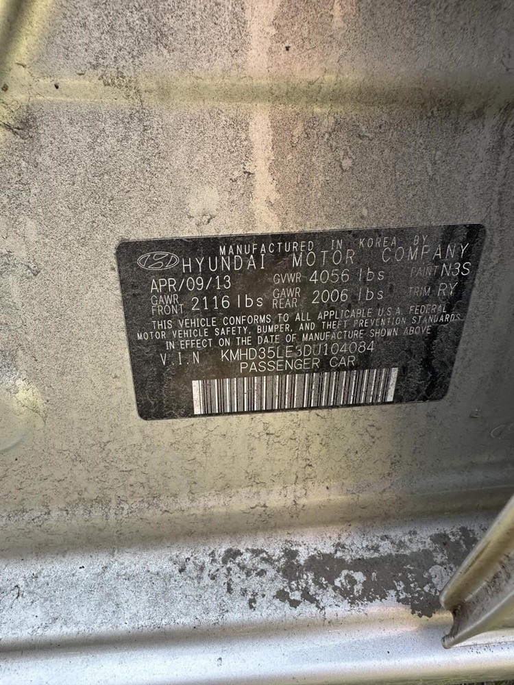 ELANTRA 2013 Lock Actuator Tested OEM