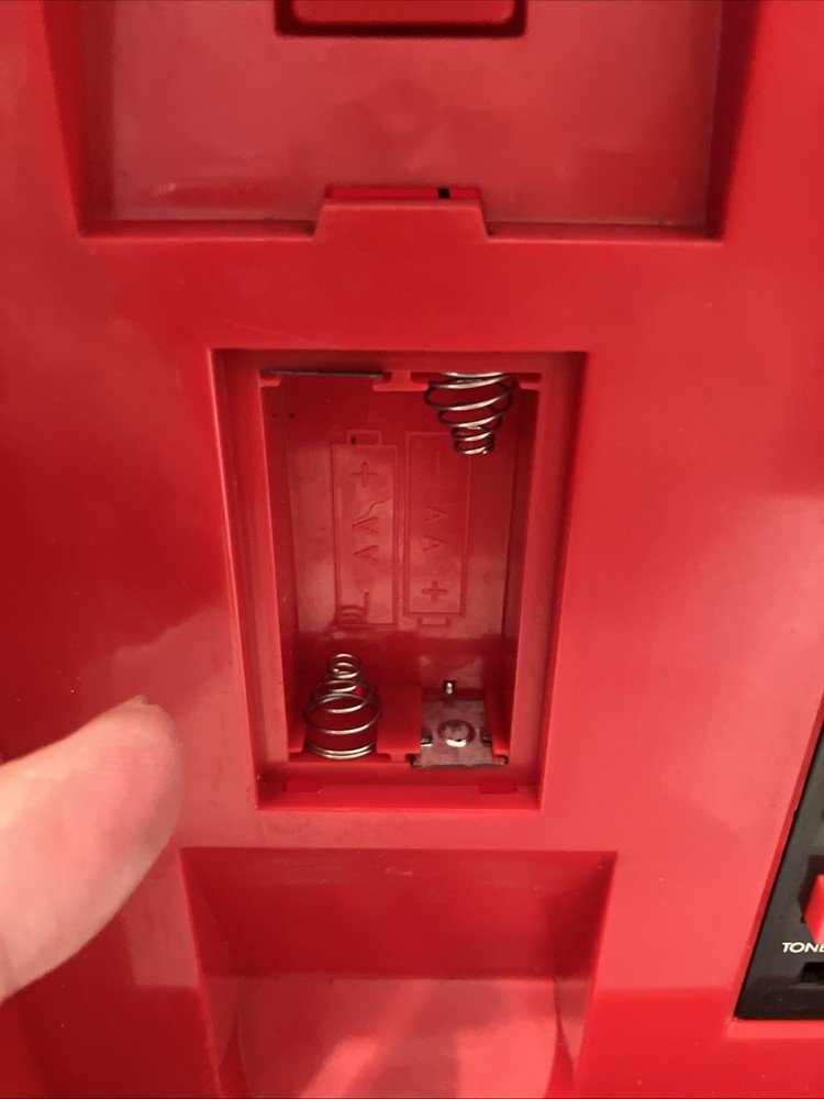 Vintage Randix Fire House Box Telephone Wall Mount Push Button - Non Working -