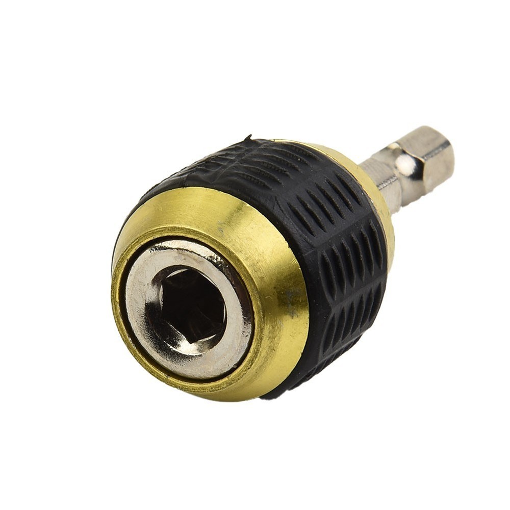 50mm 1/4 In Hex Handle Quick Coupling Drill Bit Quick Change Adapter Converter