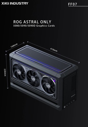 XIKII INDUSTRY FF07 Customized ITX Computer Case-