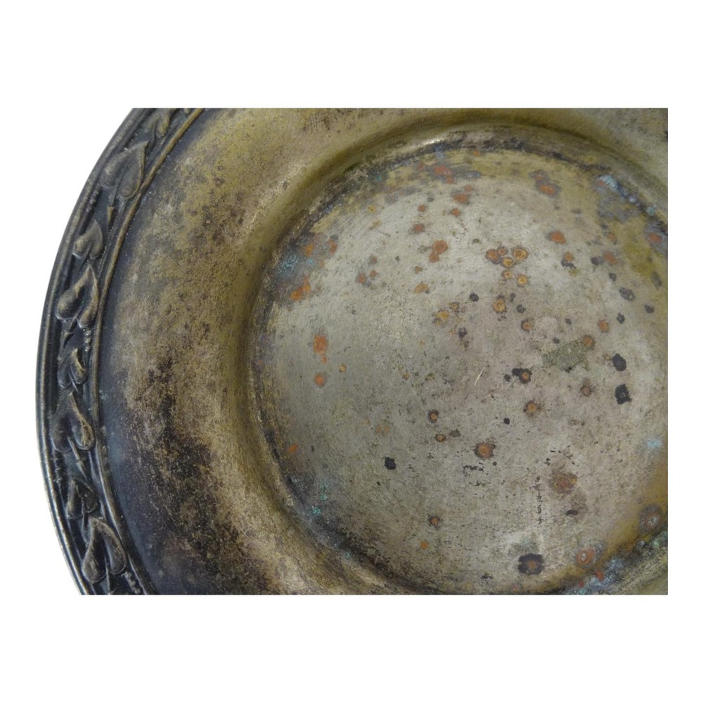 Wm A Rogers Silverplate 5 1/2" Round Coaster Dish Plate Meadowbrook Pattern