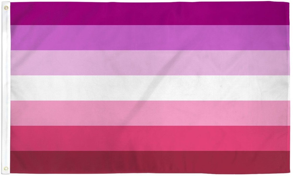 "Lesbian Plain" Polyester Double Sided High Quality 3 ft x 5 ft Flag