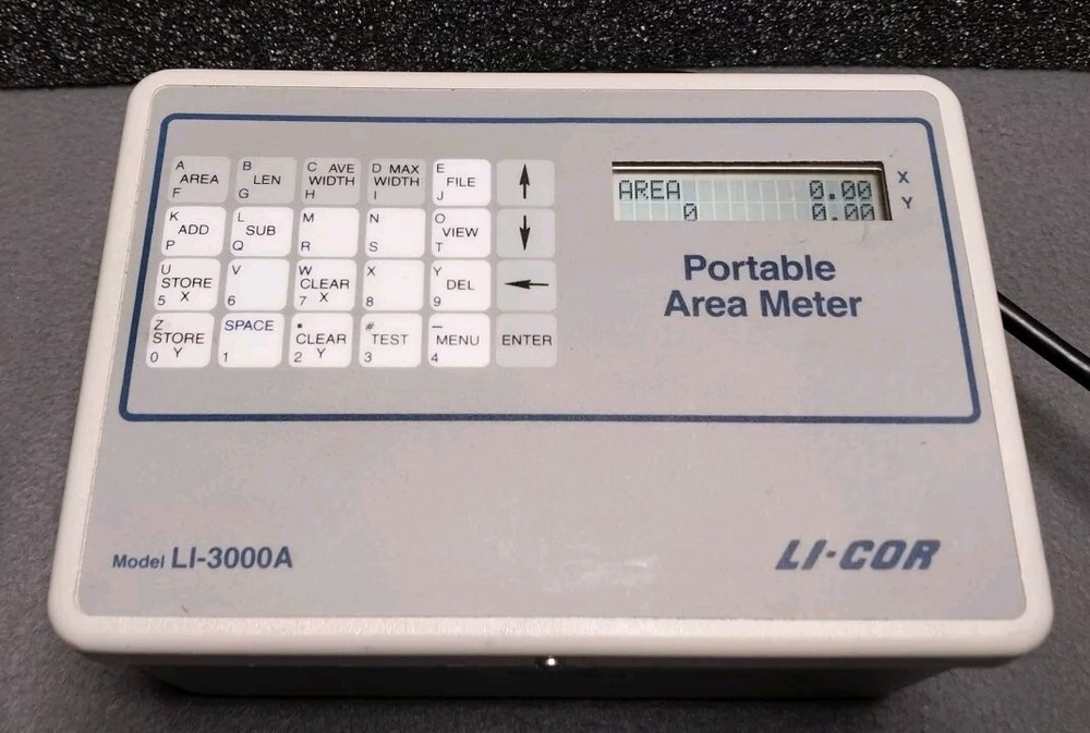 LI-3000C Portable Leaf Area Measuring Meter - Working - READ DESCRIPTION