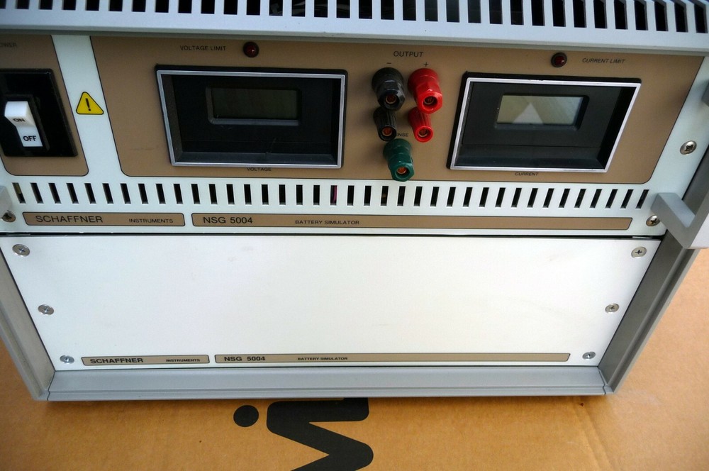 Schaffer  NSG5004  BATTERY SIMULATOR