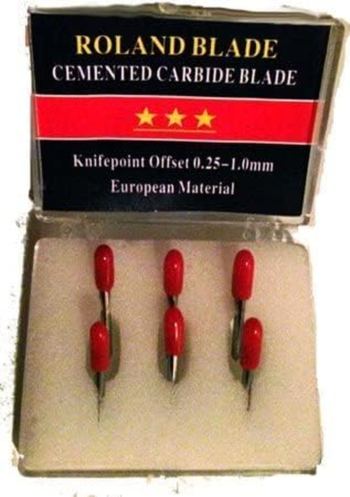 6-Pack 45 Degree Standard Angle Sign Making Vinyl Sign Plotter Knife Blade Repla