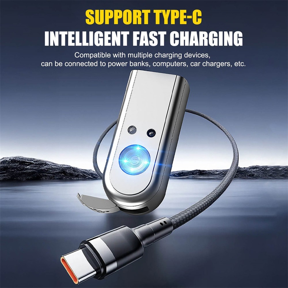 Bright LED Ear Strap Headlamp USB Rechargeable Motion Sensor Magnetic Headlight