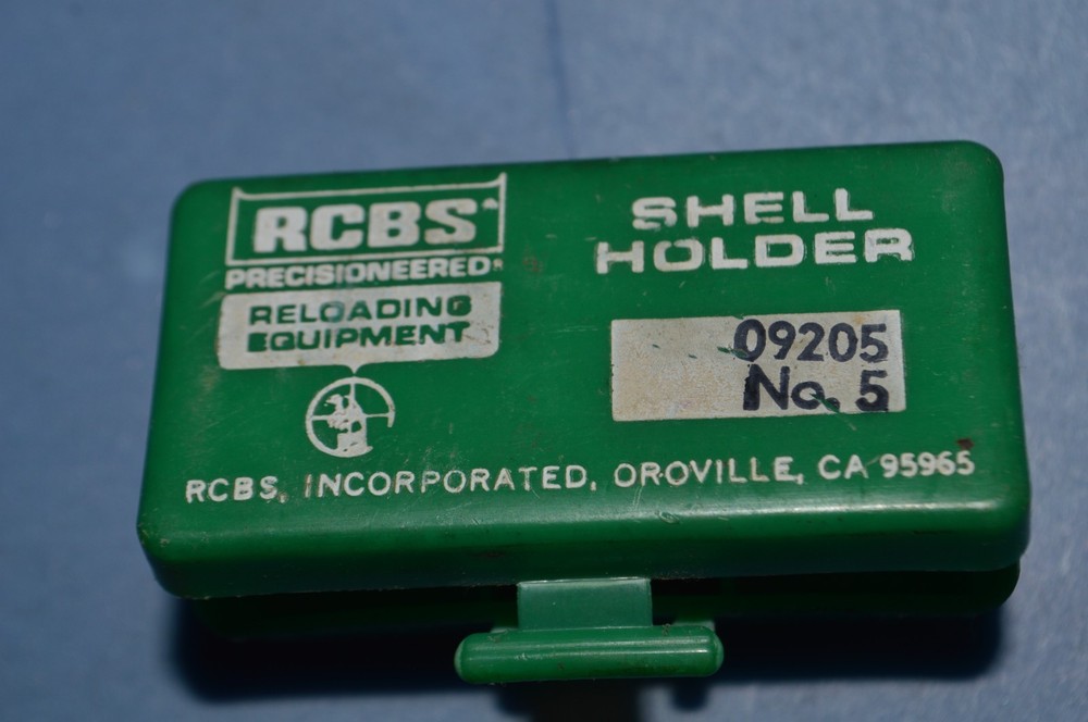 LOT #11 RCBS SHELL HOLDER #5