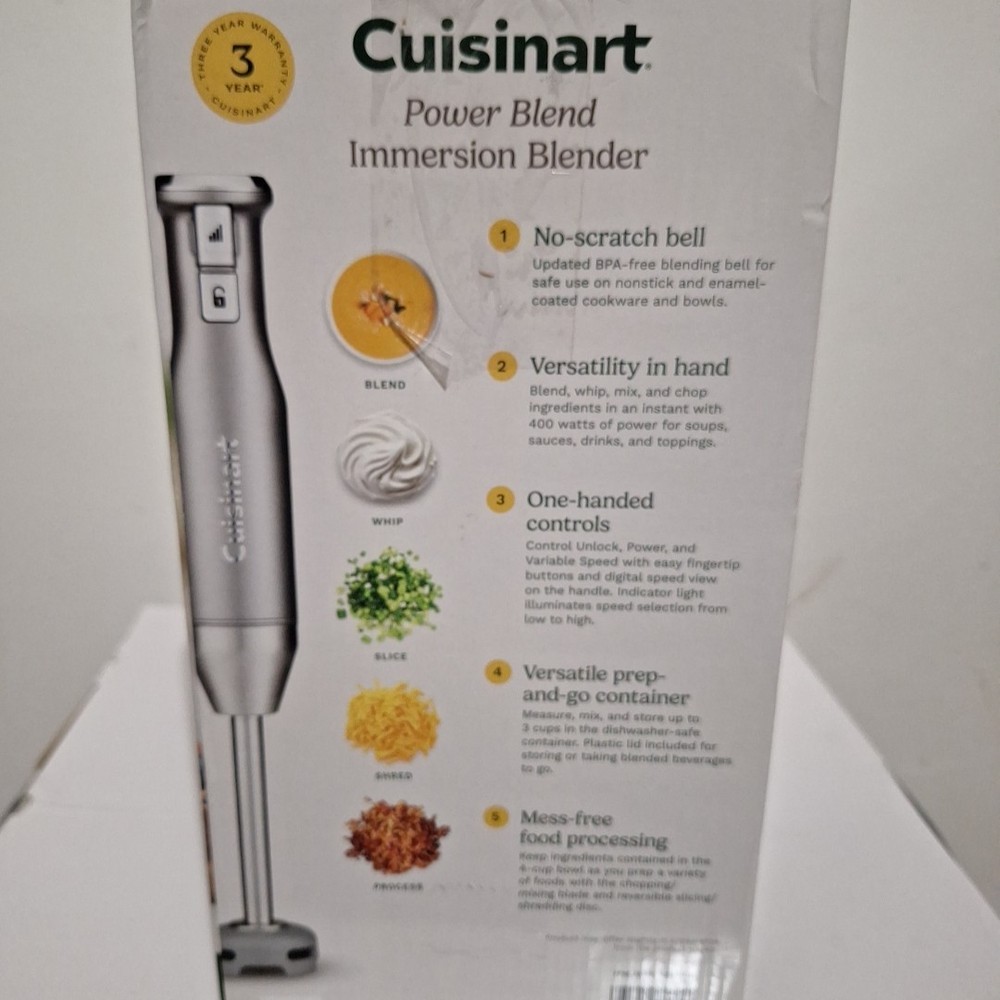 Cuisinart power blend Immersion blender w/ Accessories