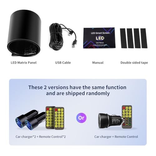 Flexible Devil Eyes Light for Windshield,LED Sign for Car,LED Digital Panel