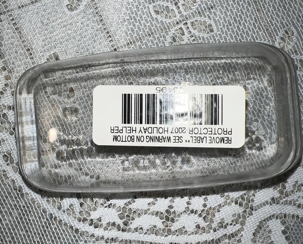 Longaberger 2007 Holiday Helper Basket Protector