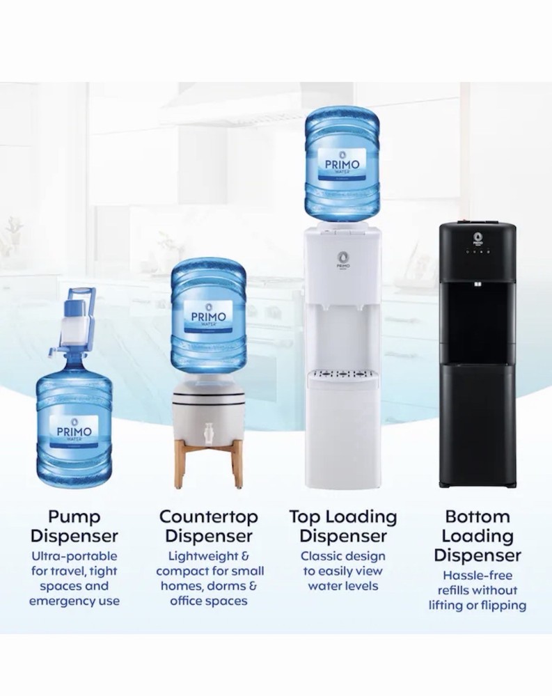PRIMO BOTTOM Loading Hot & Cold Water Dispenser MODEL #601298
