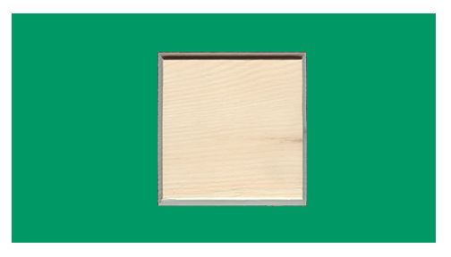 9 X 9  Pine Plaque with Wall hanger