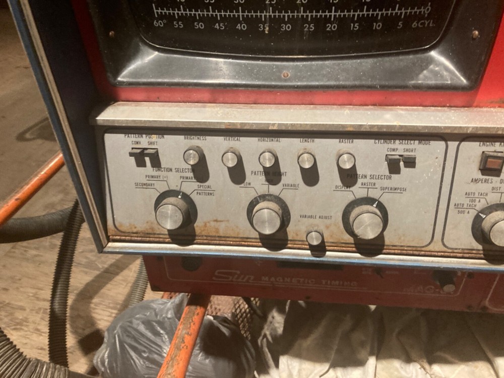 Vintage SUN DIAGNOSTICS Car Analyzer