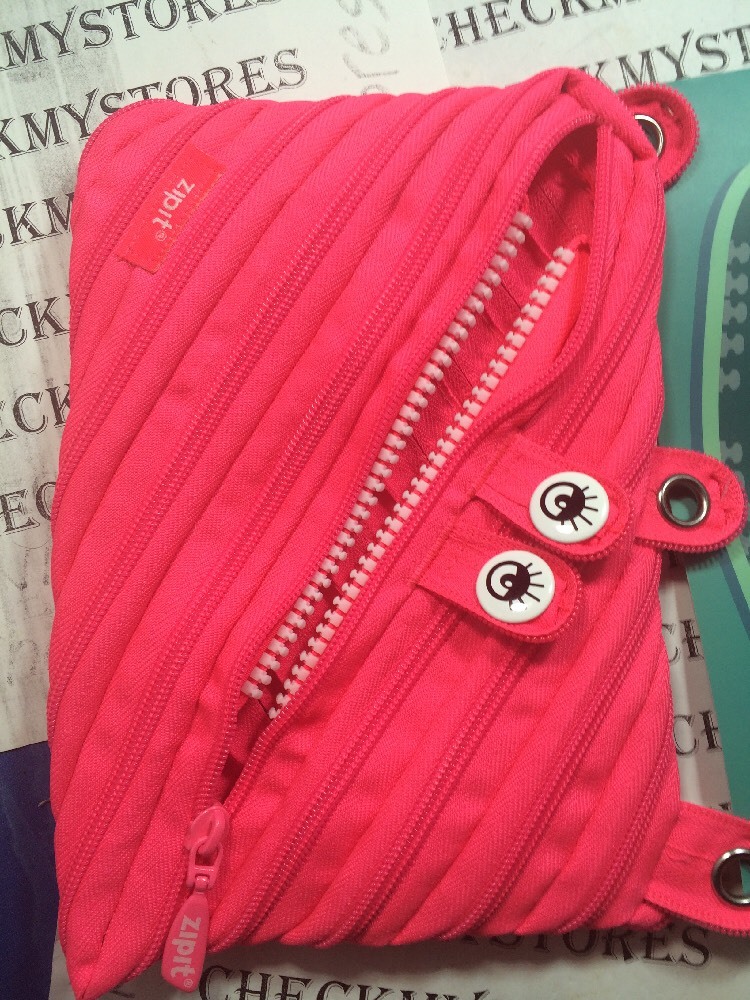 New ZIP IT 3 Ring Binder Pouch (Pink)