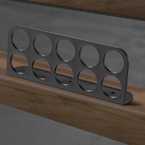 30 Pack Cable Chase-Wire Bracket, Hole Diameter 1 with 10-Hole Cable Support