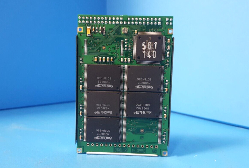 FLASHDRIVE, SDIB-140, SANDISK, MASS STORAGE SYSTEM, 140MB