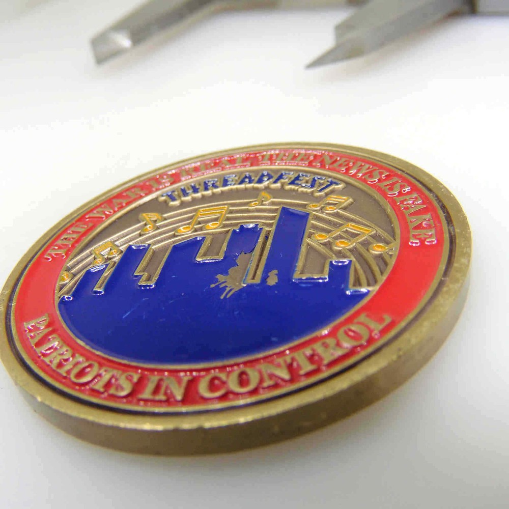 PATRIOTS IN CONTROL THREADFEST CHALLENGE COIN