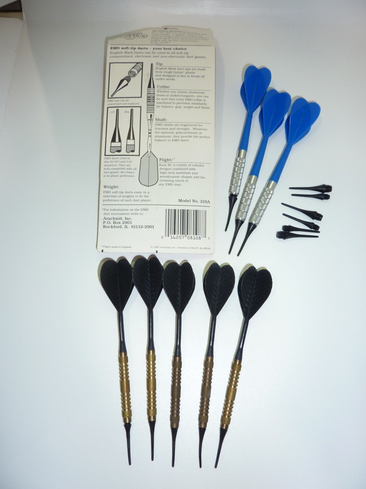 Bundle of Assorted Darts ,SPARE TIPS