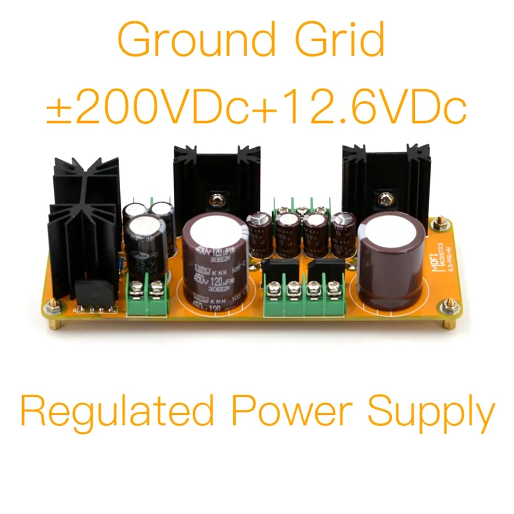 1pc Ground Grid Regulated Power Supply( ±200VDC) PCB Board