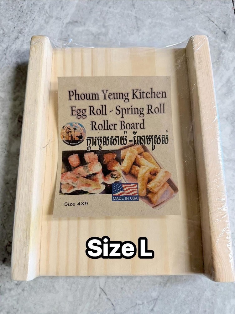 Egg Roll - Spring Roll Roller Board. (3 Size S,ML,) 2.5x9, 4x9 & 5.5x9. $30