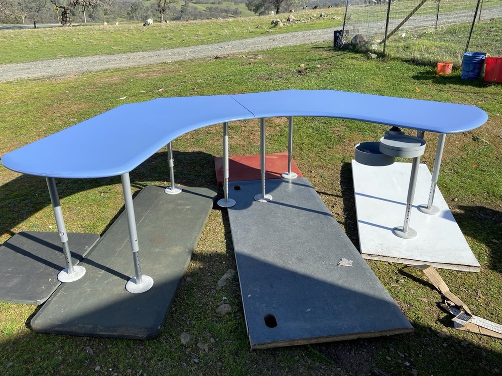 Vintage Herman Miller Resolve Workstations For Two
