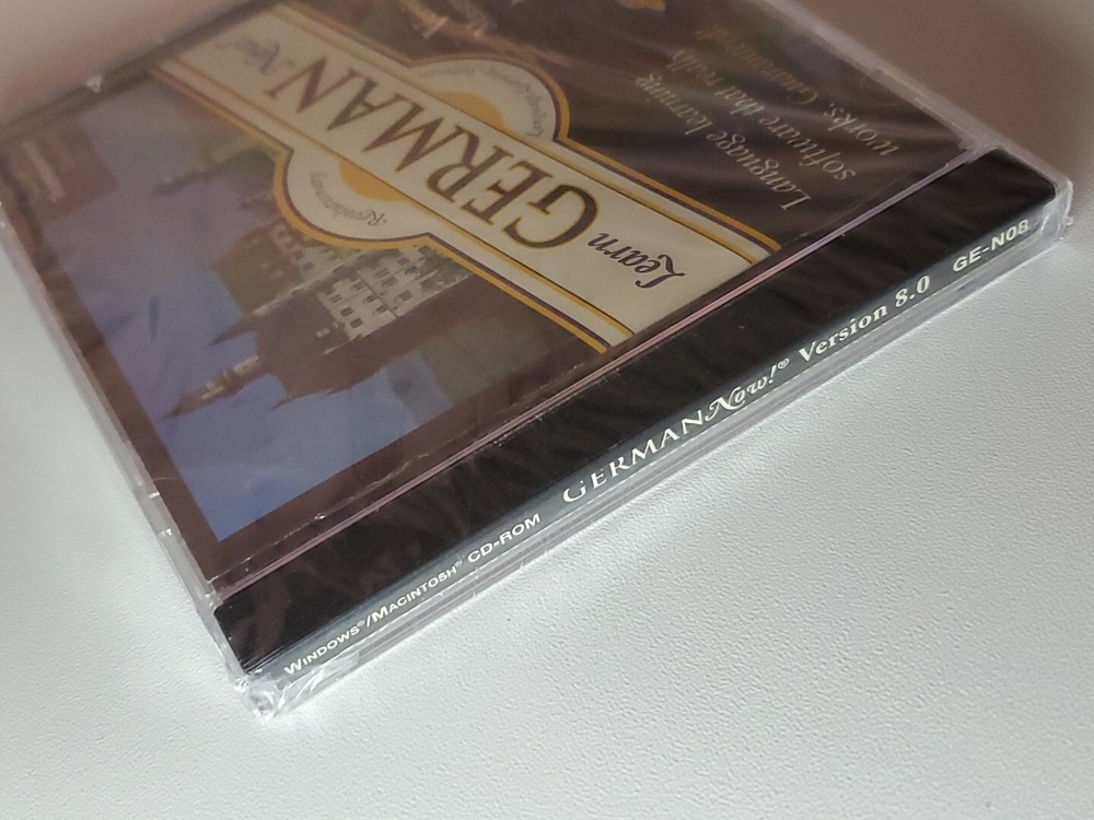 New - Learn German Now! Transparent Language Version 8 Master Program Win/Mac CD