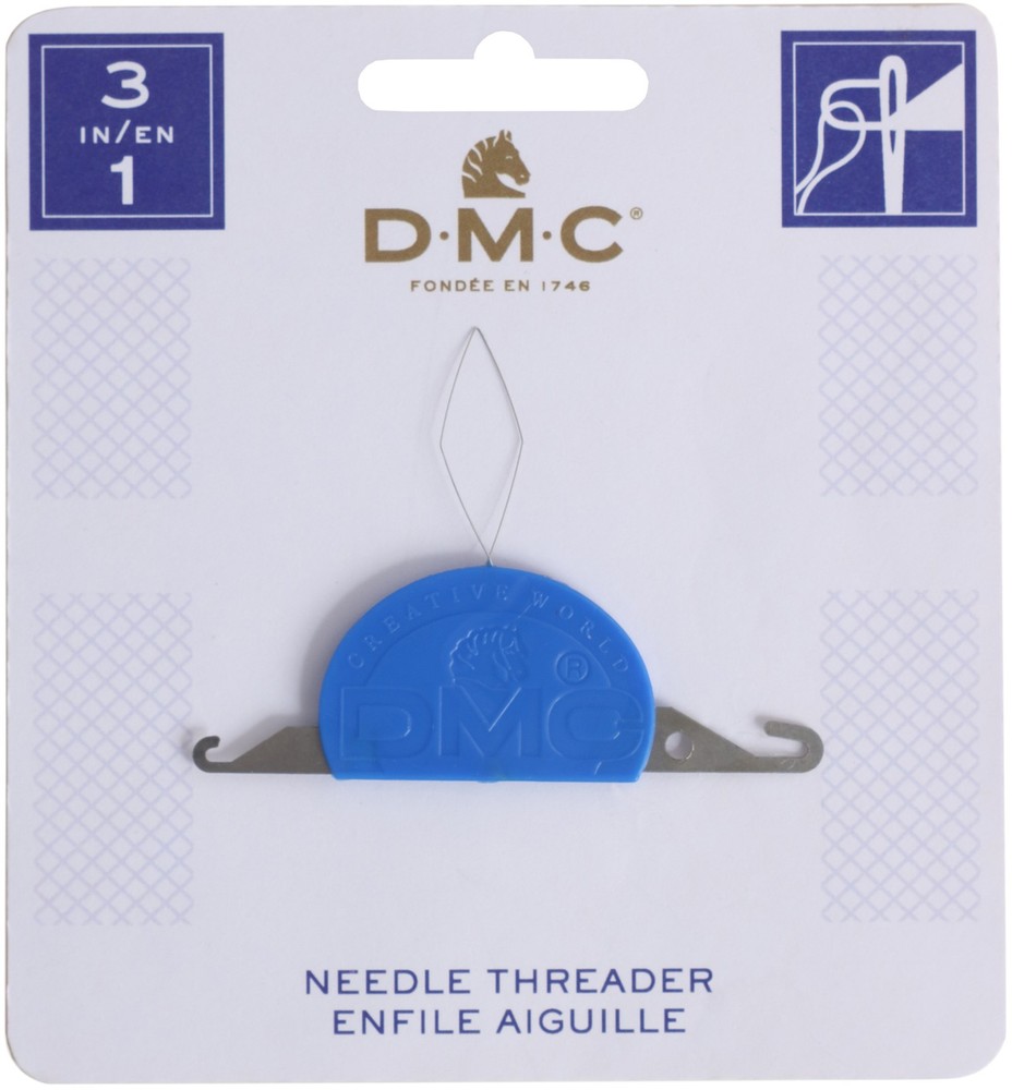 DMC 6112/6 3-In-1 Needle Threader-