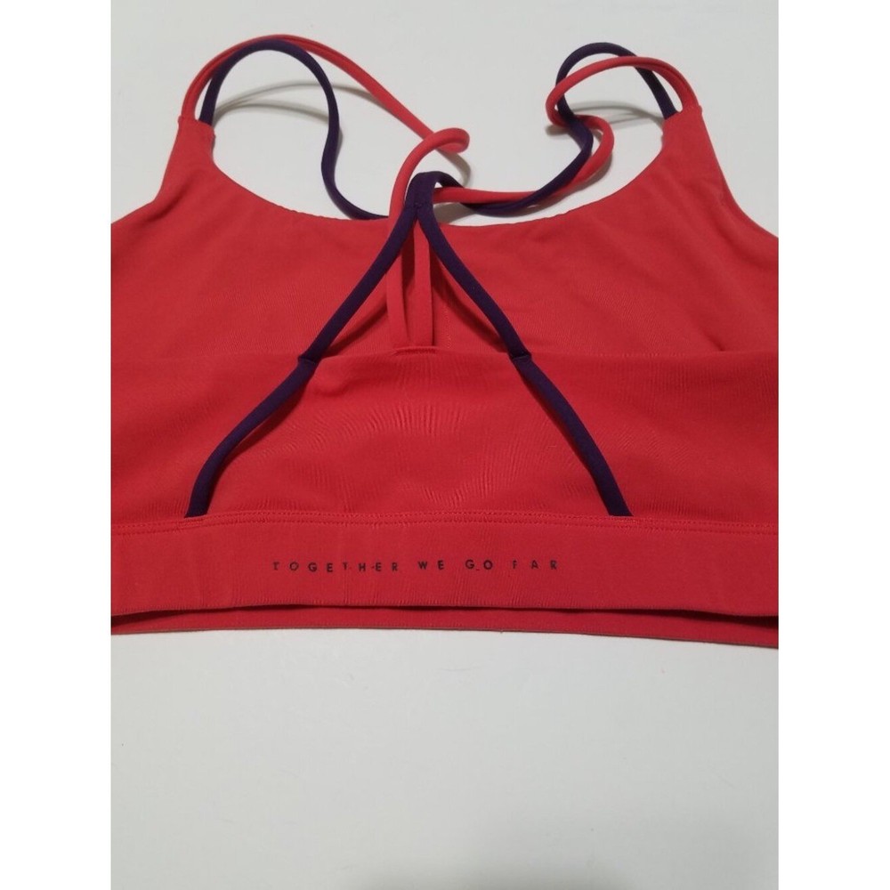 Peloton Red Sports Bra