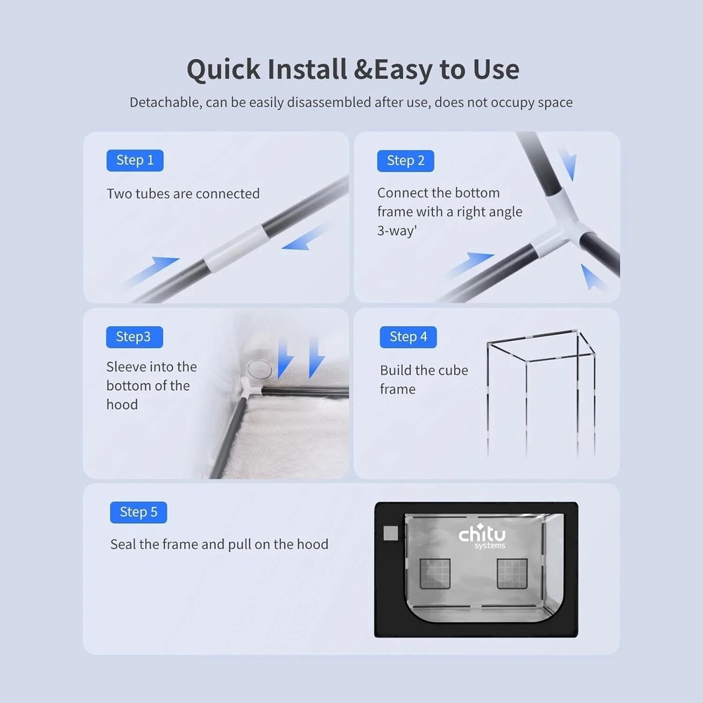 3D Printer Enclosure for Bambu Lab A1 Combo/A1 Mini Combo,